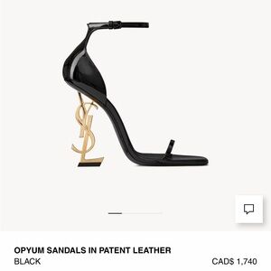 YSL OPYUM HEELS
